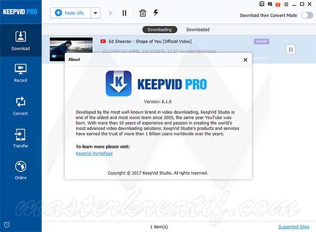 KeepVid Pro 2020 Crack Serial Key Full Free Download [Life Time]